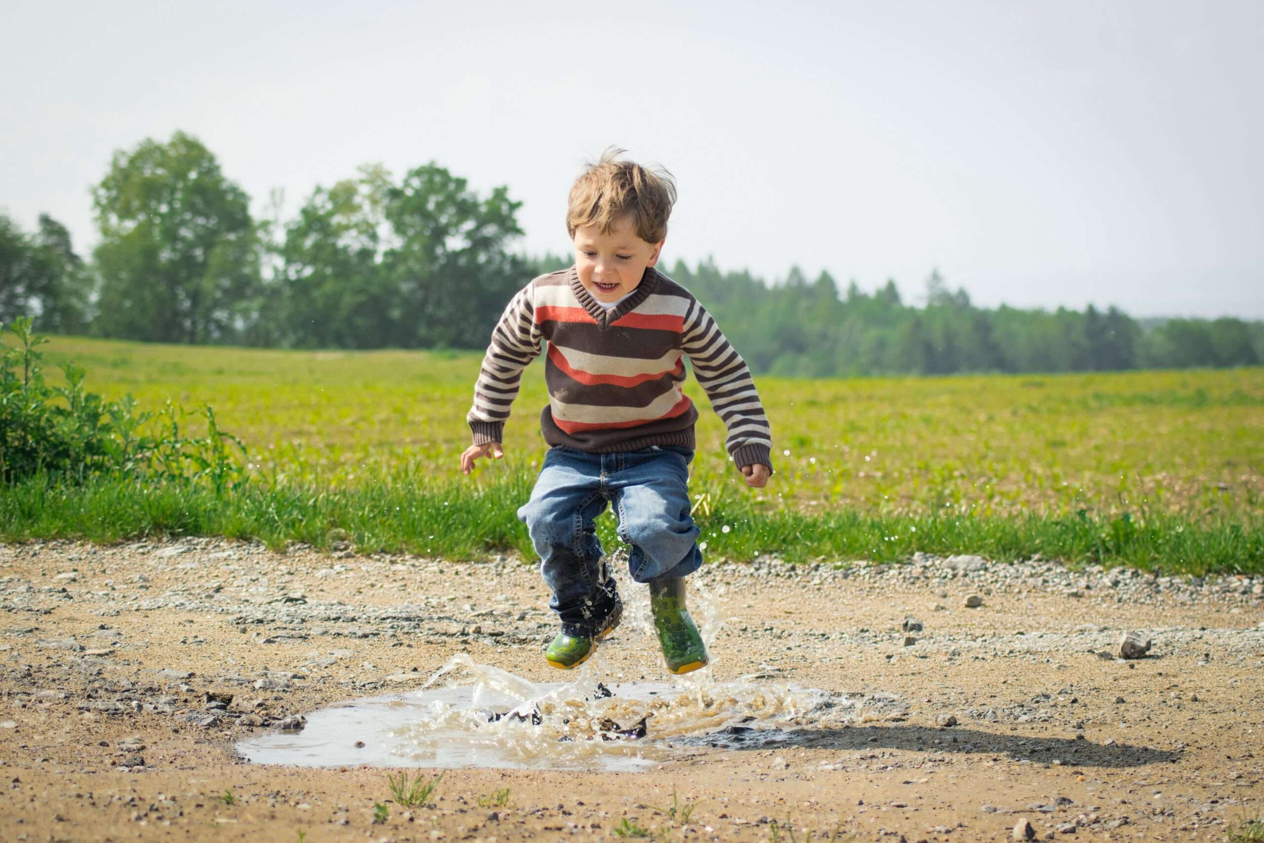 Playing in Dirt and Mud Builds a Child’s Immunity